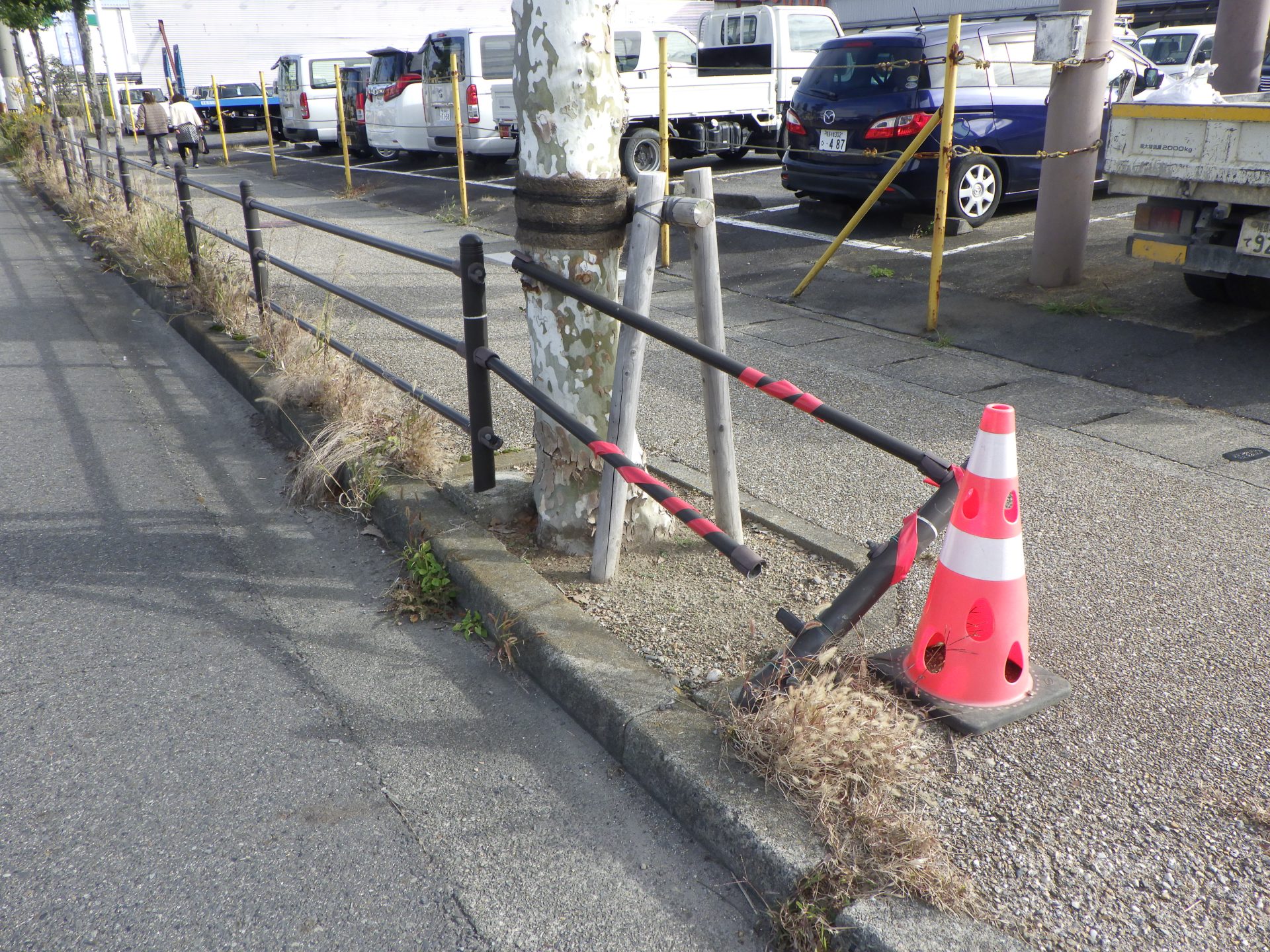 シティ柵事故修繕 | 防護柵工事