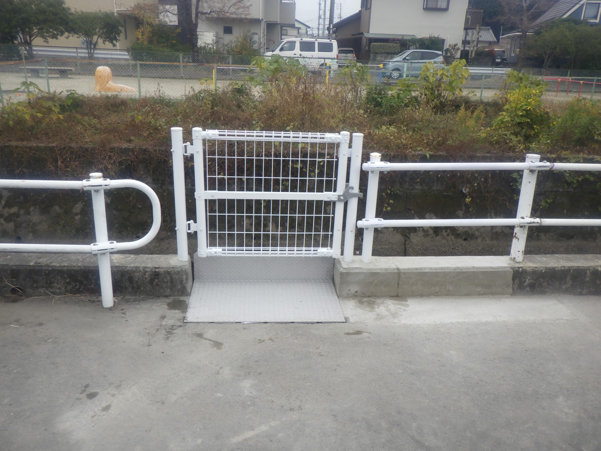 河川出入口修繕工事 | 一般土木・外構工事