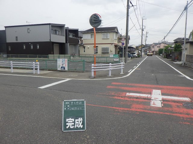 ガードパイプ・道路反射鏡事故修繕 | 防護柵工事