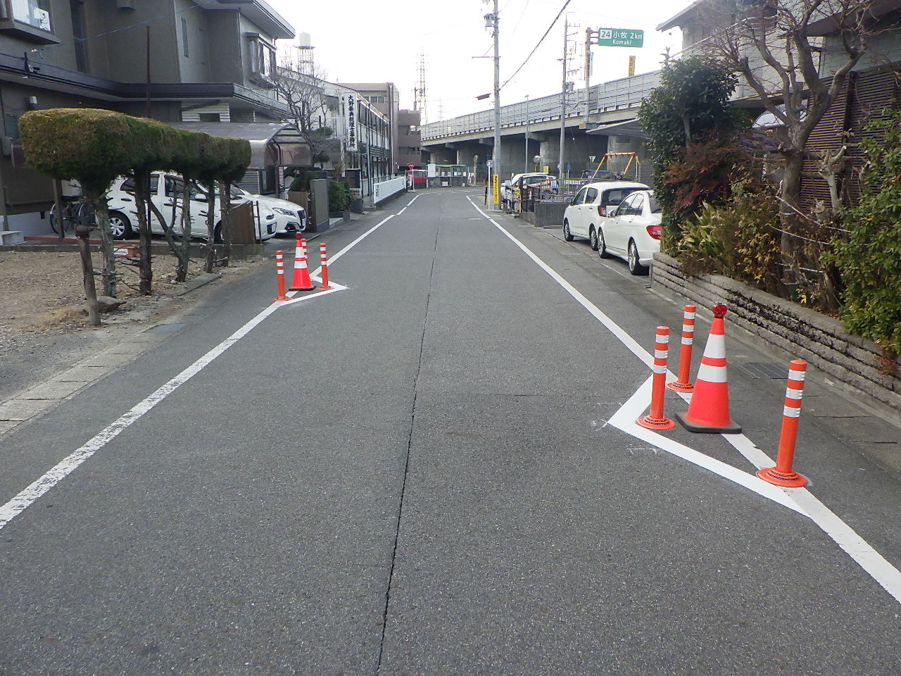 狭さく設置工事 | 路面標示工事