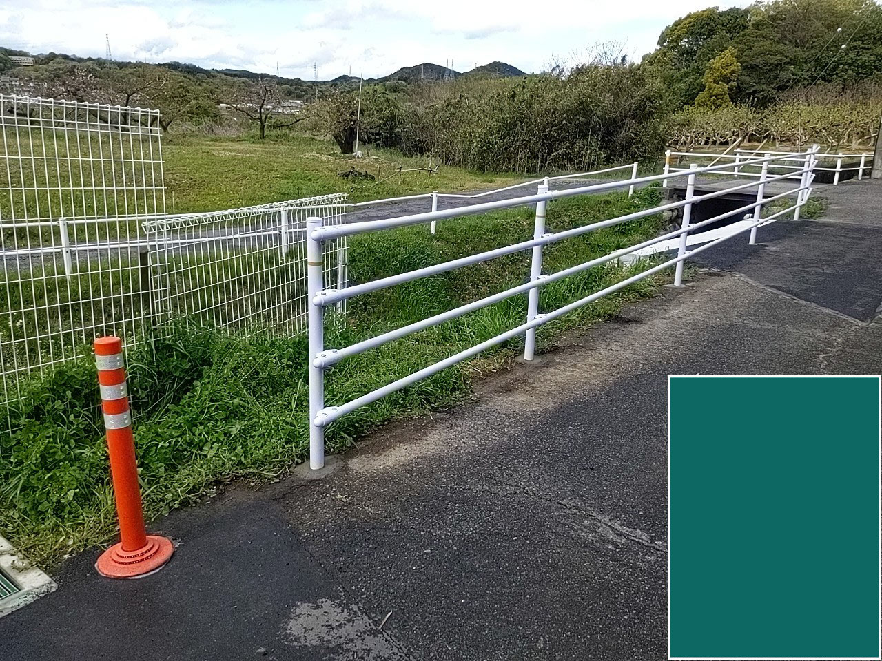 転落防止柵設置工事 | 防護柵工事