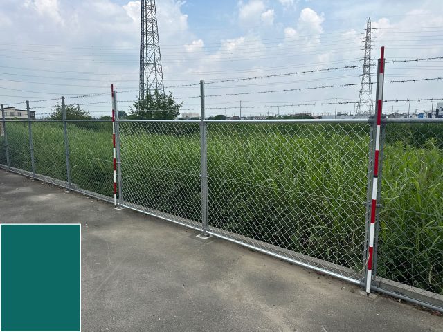 PCフェンス事故復旧工事 | フェンス工事