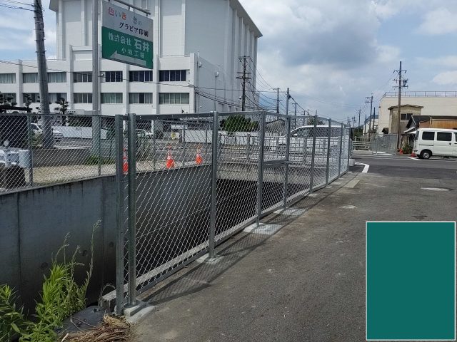 ネットフェンス設置工事 | フェンス工事