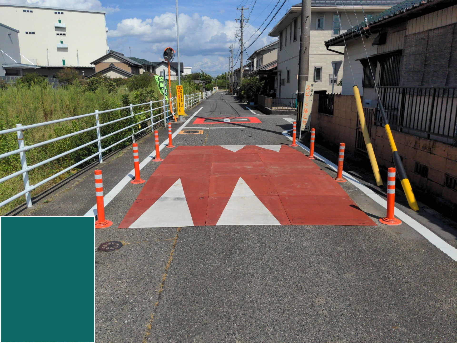 ハンプ設置工事 | 路面標示工事