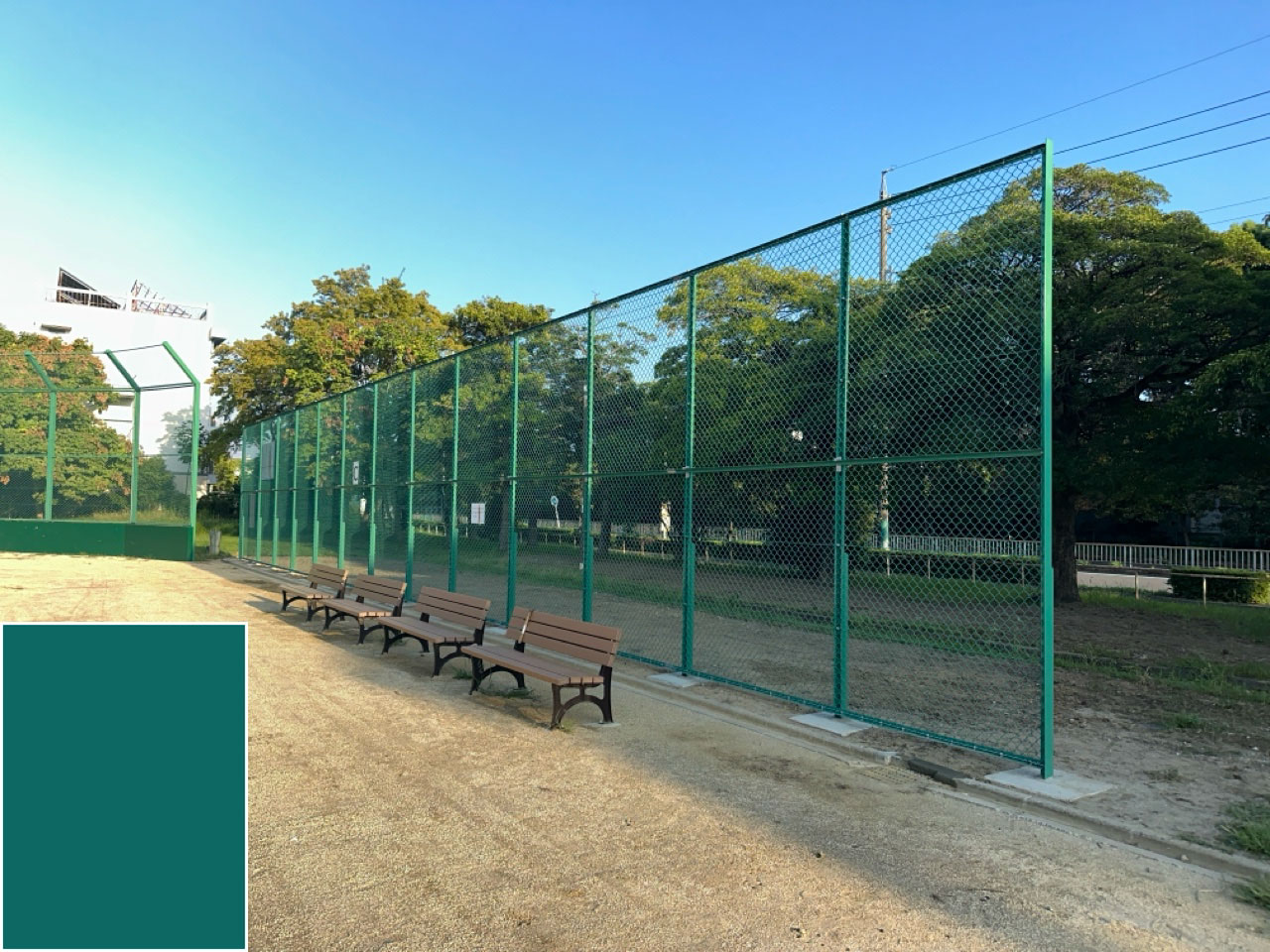 ネットフェンス設置工事 | フェンス工事