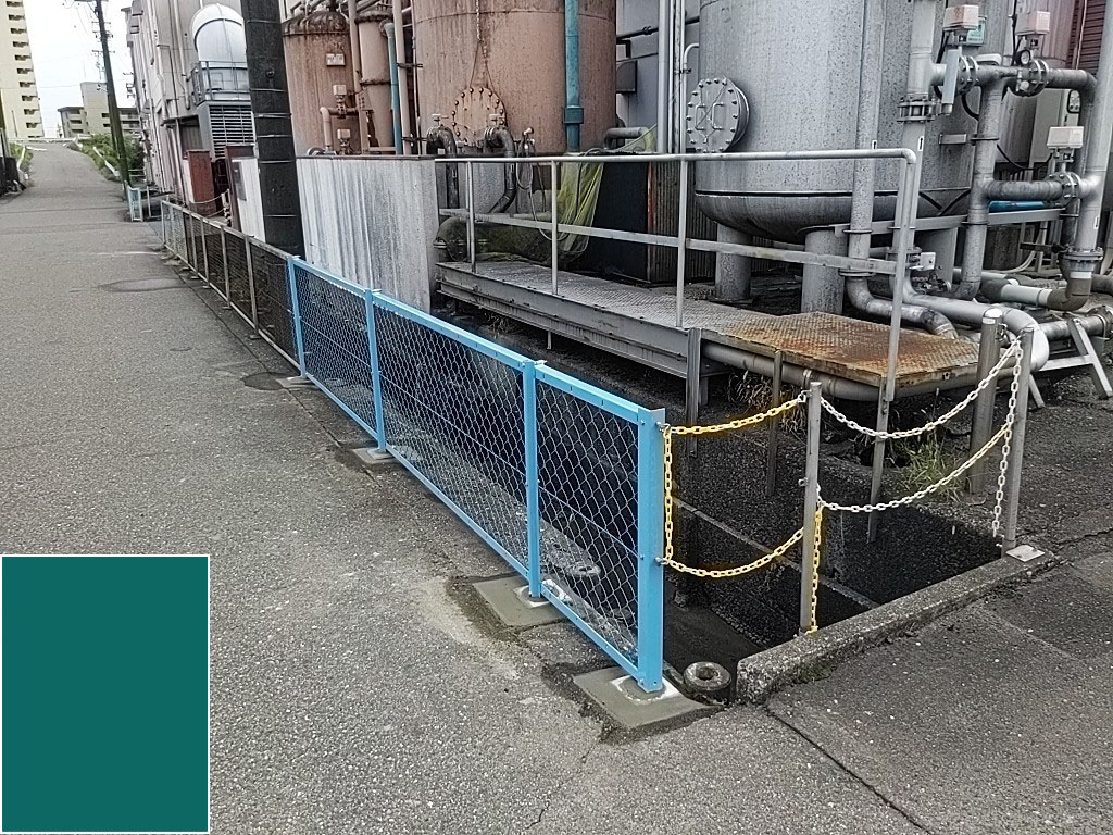 ネットフェンス事故修繕 | フェンス工事