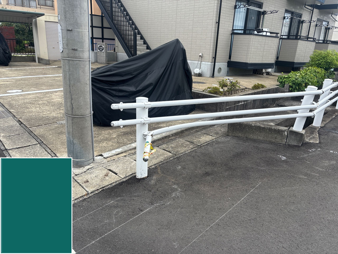 ガードパイプ事故復旧 | 防護柵工事